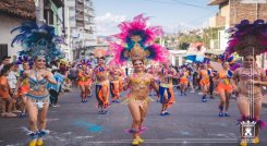 En pleno furor se encuentra las fiestas de carnaval en Ocaña. /Fotos: cortesía