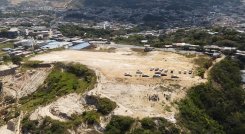 Este es el terreno donde se proyecta la construcción del centro de operaciones del Distrito de Policía de Ocaña./ Foto: Cortesía