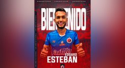 Cúcuta Deportivo oficializa la vinculación del arquero Eduar Esteban 