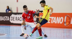 Colombia vs. Chile, Copa América de futsal 2024. 