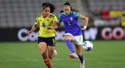 Brasil vence 1-0 a Colombia y avanza a los cuartos de Copa Oro femenina 