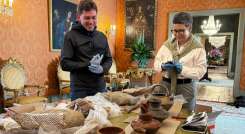 Gobierno realiza la repatriación de 77 piezas prehispánicas desde Alemania