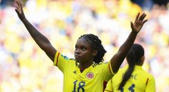 Linda Caicedo jugadora de la selección Colombia y el Real Madrid.