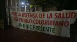 El hospital Erasmo Meoz amanece de nuevo bajo protestas/Foto cortesía