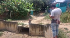 Reclaman arreglos urgentes, pues en los recibos de agua también deben pagar alcantarillado./ Foto: Cortesía / La Opinión