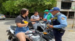 En Ocaña se restringe la movilización de motocicletas en las horas de la noche durante los fines de semana./ Foto: Cortesía