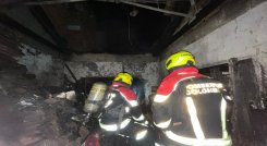 Un incendio estructural prende las alarmas sobre las conexiones eléctricas en Ocaña. /Foto: Cortesía