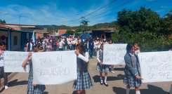 Marcha contra el secuestro en Aguas Claras