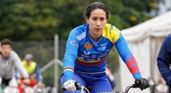 La bicicrosista Mariana Pajón va por su tercero olímpico.