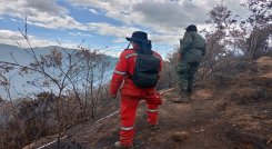 Luego de varios días fue extinguido el incendio forestal en zona rural de Ocaña./ Foto cortesía para La Opinión.