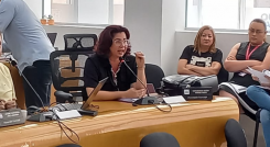 María Eugenia Navarro, secretaria de Hacienda del municipio, descartó riesgos por el empréstito.