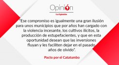 Pacto por el Catatumbo