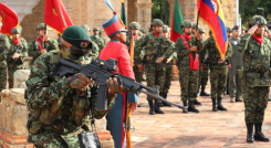 En Norte de Santander hace presencia la Trigésima Brigada y la Fuerza de Tarea Vulcano del Ejército Nacional. 