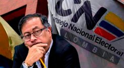 Gustavo Petro, CNE