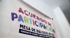 La participación de la sociedad civil quedó en veremos, ante la crisis que vive el proceso de paz./Foto Colprensa