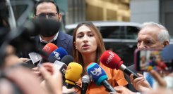directora del Dapre, Laura Sarabia