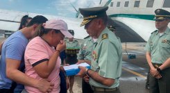 Despedida al policía San Calixto 