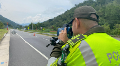 Policía de Tránsito pone controles al exceso de velocidad en el departamento