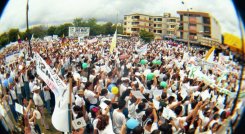 Los cucuteños saldrán este martes a marchar por la paz de la ciudad./Foto archivo