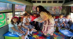 En Ocaña las bibliotecas llegan hasta lugares apartados para promover el hábito de la lectura.