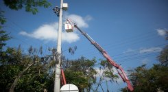 En la actualidad se adelanta el mantenimiento de las 104 cámaras de seguridad existentes en Ocaña.