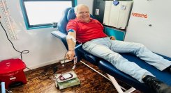 Las experiencias son gratificantes para los voluntarios que consignan esa cuota en el banco de sangre para salvar vidas. /Foto: Cortesía /La Opinión