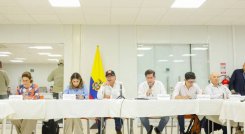 El equipo jurídico de la Presidencia de la República y de los ministerios evaluaban la propuesta de Gustavo Petro. /Foto Presidencia
