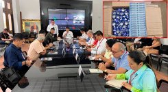 Ante el decomiso, sesionó el Comité Departamental Anticontrabando con presencia del gobernador William Villamizar./ Foto Cortesía
