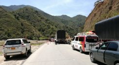 Los transportadores piden que se solucione la situación de los arroceros porque les afecta. /Foto: Cortesía