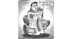 Enrollado. 