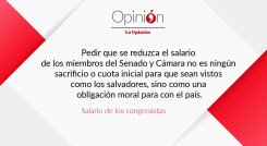 Editorial del 24 de marzo. 