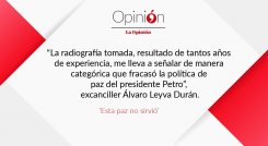 Editorial del 27 de marzo. 