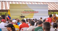 El Pacto Catatumbo fue suscrito en Tibú y proyecta una inversión por $6.5 billones a 10 años./Foto cortesía