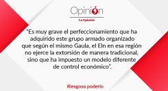 Riesgoso poderío