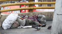 Habitantes de calle en Cúcuta.