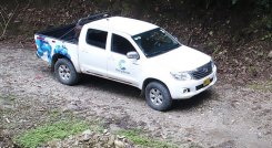 Una camioneta similar a esta fue que hurtaron desconocidos ayer a Corponor/Foto cortesía