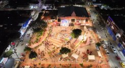 Panorámica aérea del parque de la Vida, en la Ciudadela de Belén/Foto cortesía