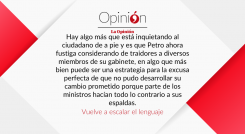 Vuelve a escalar el lenguaje