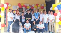 Comparecientes de la JEP restauraron a adultos mayores de las comunas 7 y 8 de Cúcuta/Foto cortesía