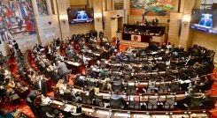 Presentación del PGN ante comisiones económicas de Senado y Cámara./ Foto Cortesía