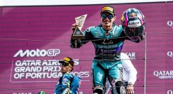 Gran presentación en el Gran Premio de Portugal del colombiano David Alonso.