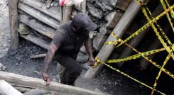 Tragedia en una mina de Landazuri. / Foto: Colprensa 