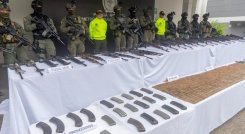 Incautación armas