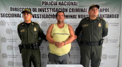 Capturado en Cúcuta. / Foto Cortesía