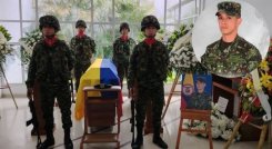 Entierro Soldado Uribe