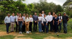 En el Parce Cementerio La Esperanza se llevó a cabo la actividad ecológica con participación de empresarios de la región./Foto Stefany Peñaloza