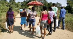 Desplazamiento de familias en Catatumbo. 