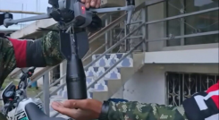 Drones con explosivos en El Tarra.