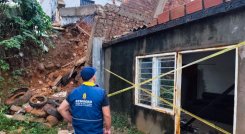 lluvias dejaron colapsos en dos barrios de Cúcuta