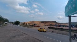 Via a El Zulia. / Foto Leonardo Favio Oliveros-La Opinión